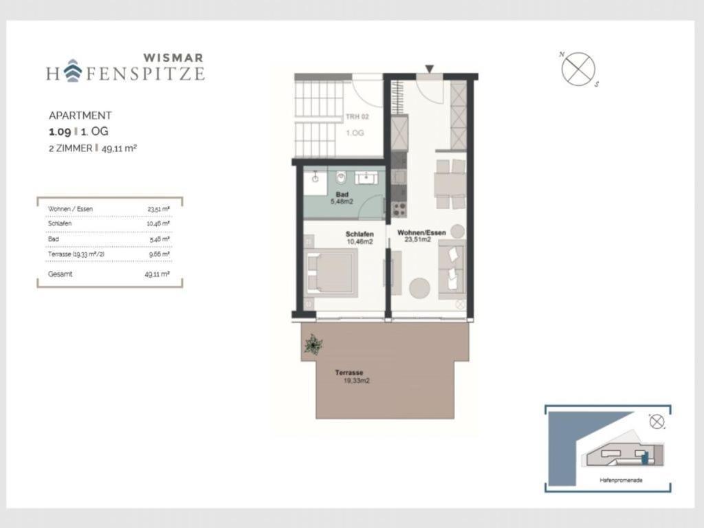 Hafenspitze App 09 Apartment Wismar Luaran gambar